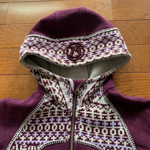 🍀Women’s Lululemon SE Fair Isle Scuba Hoodie🍀 - Picture 4 of 8